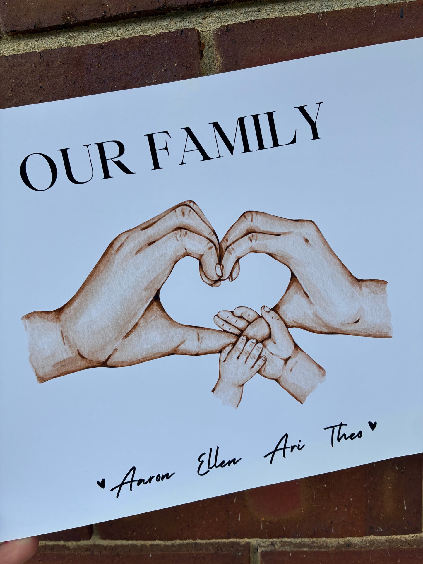 OUR LITTLE LOVES PRINT