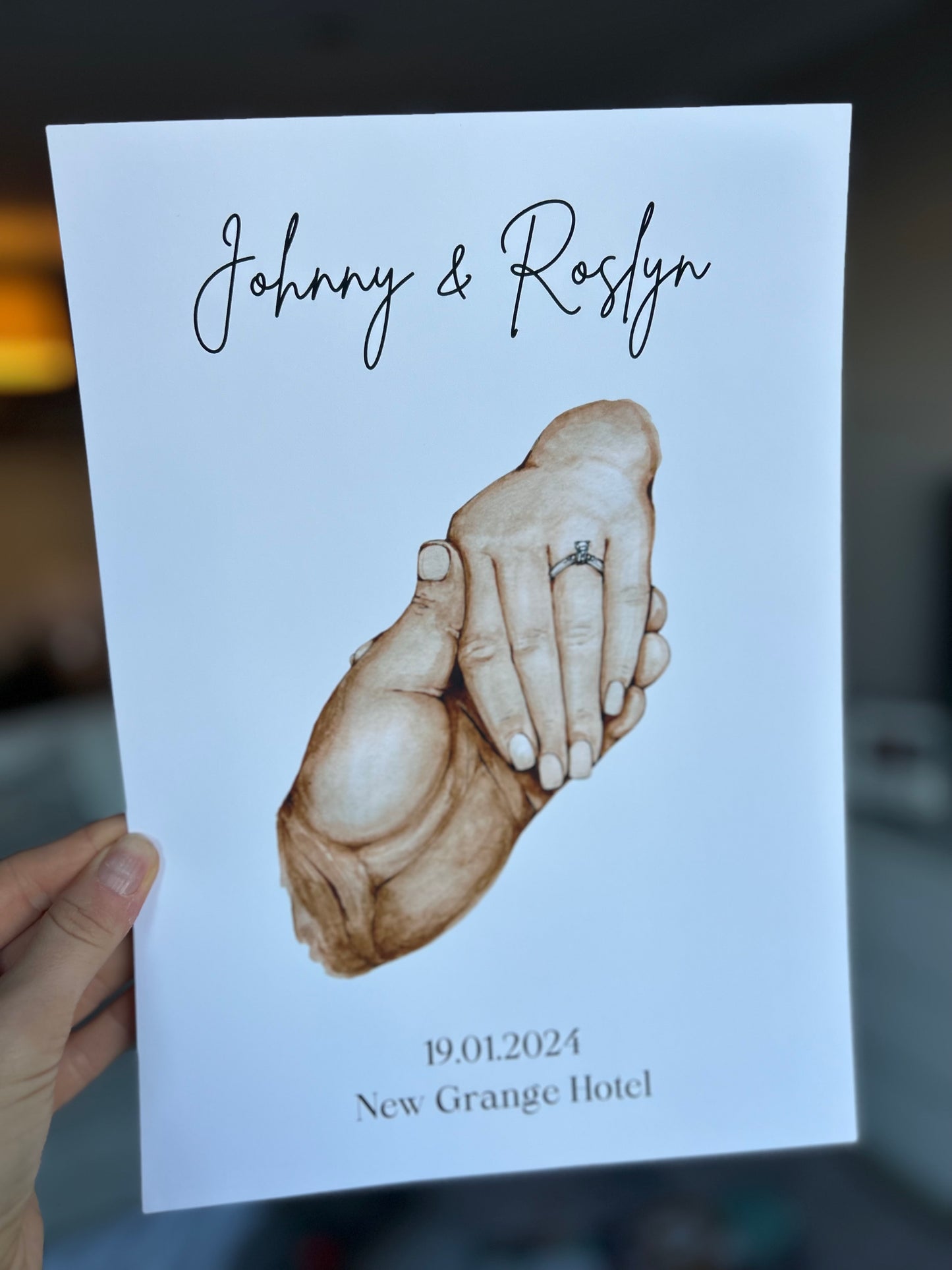 ENGAGEMENT PRINT