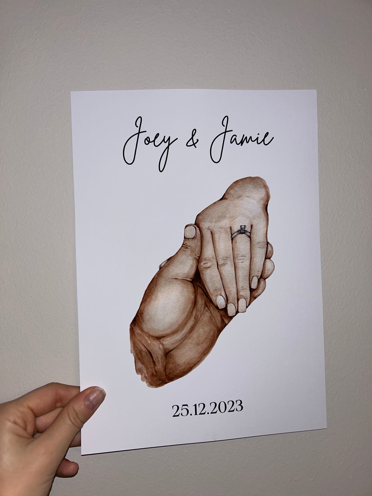 ENGAGEMENT PRINT