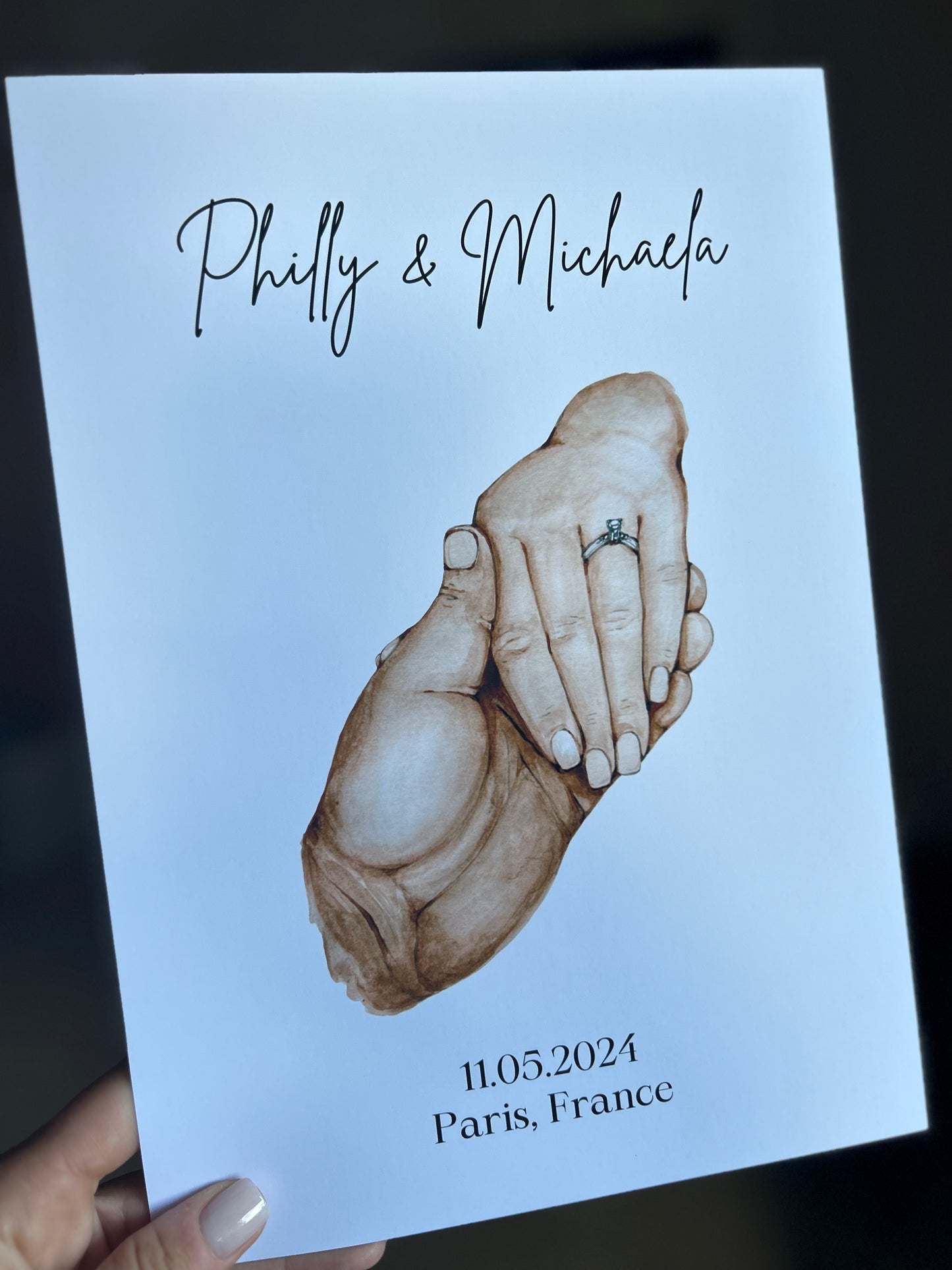 ENGAGEMENT PRINT