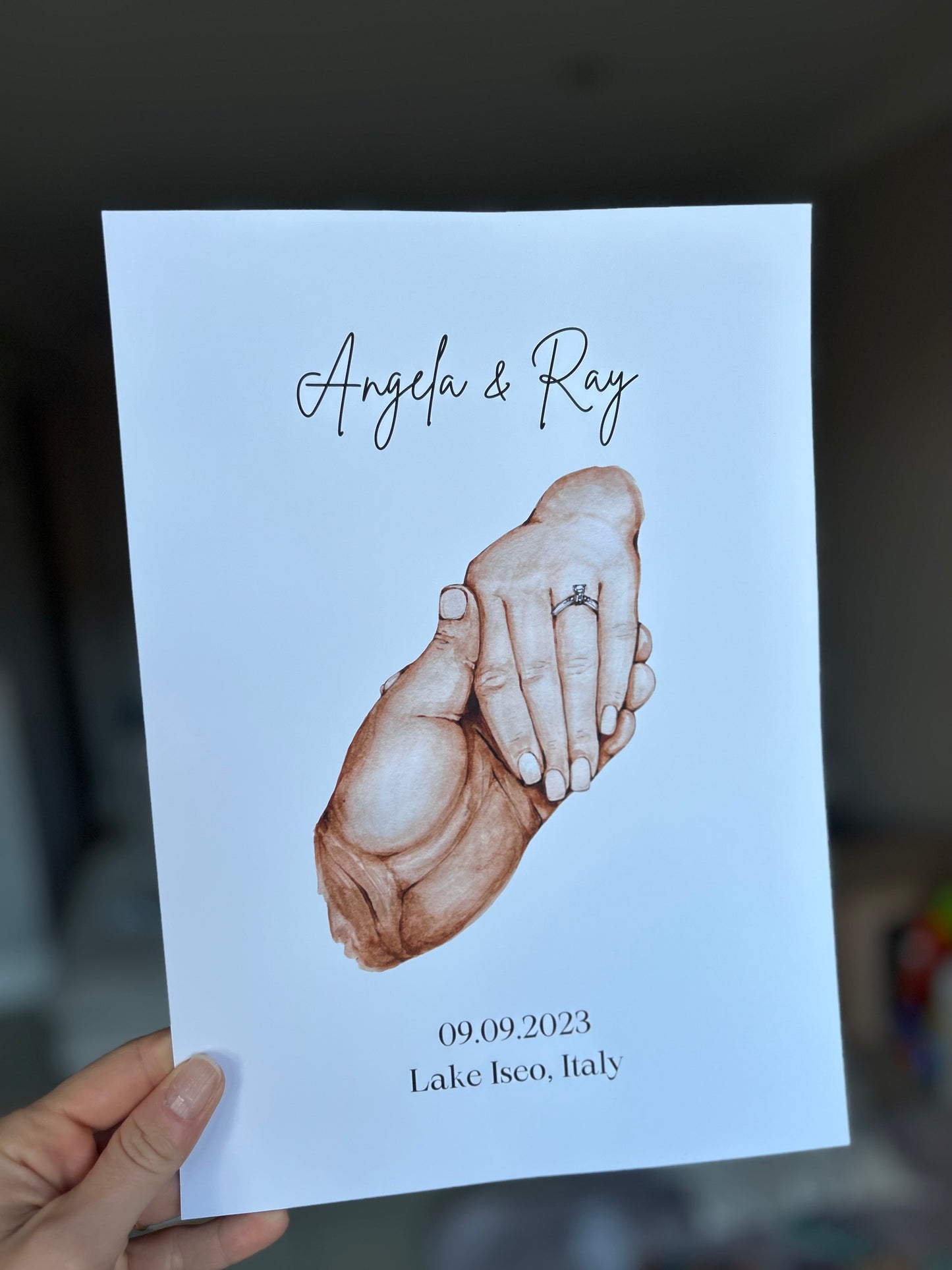 ENGAGEMENT PRINT