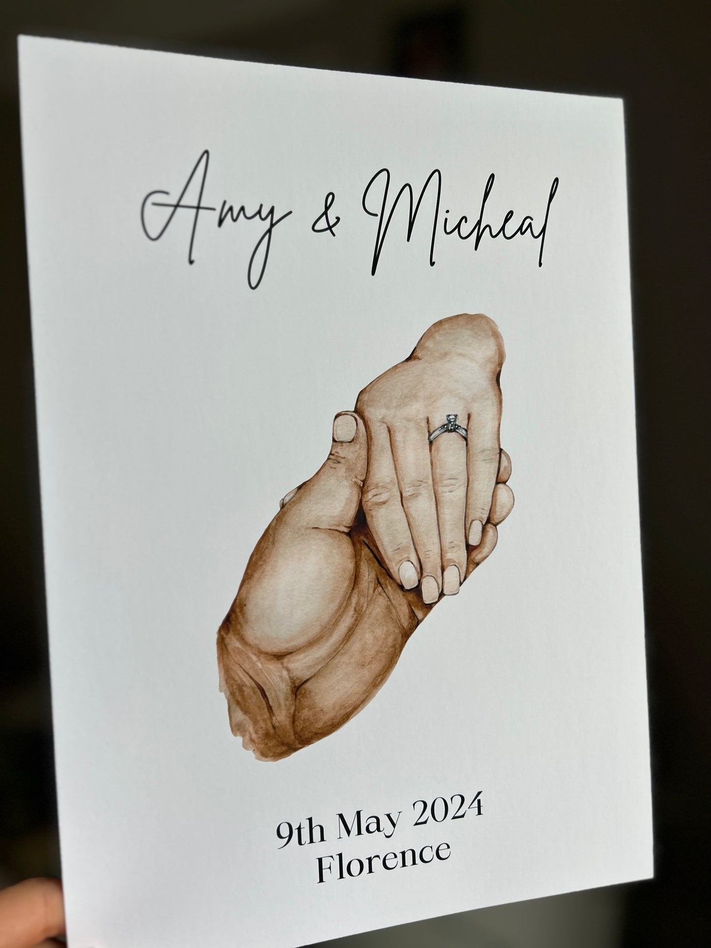ENGAGEMENT PRINT