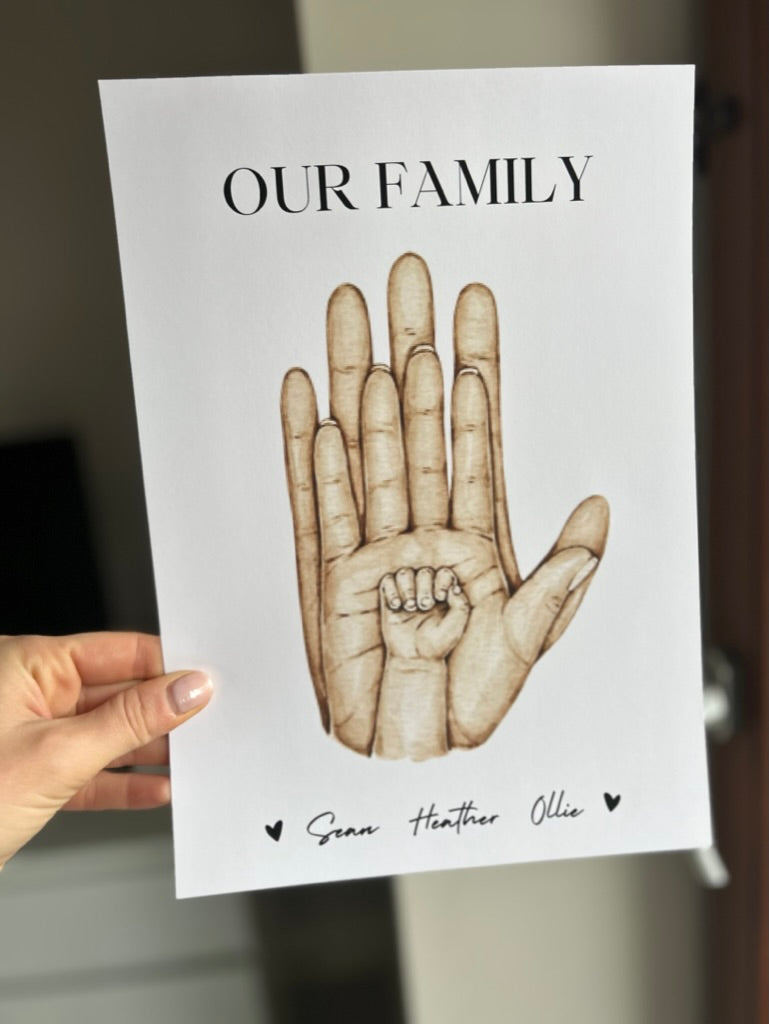 OUR FAMILY PRINT