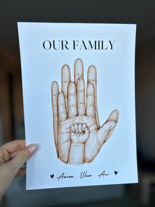 OUR FAMILY PRINT