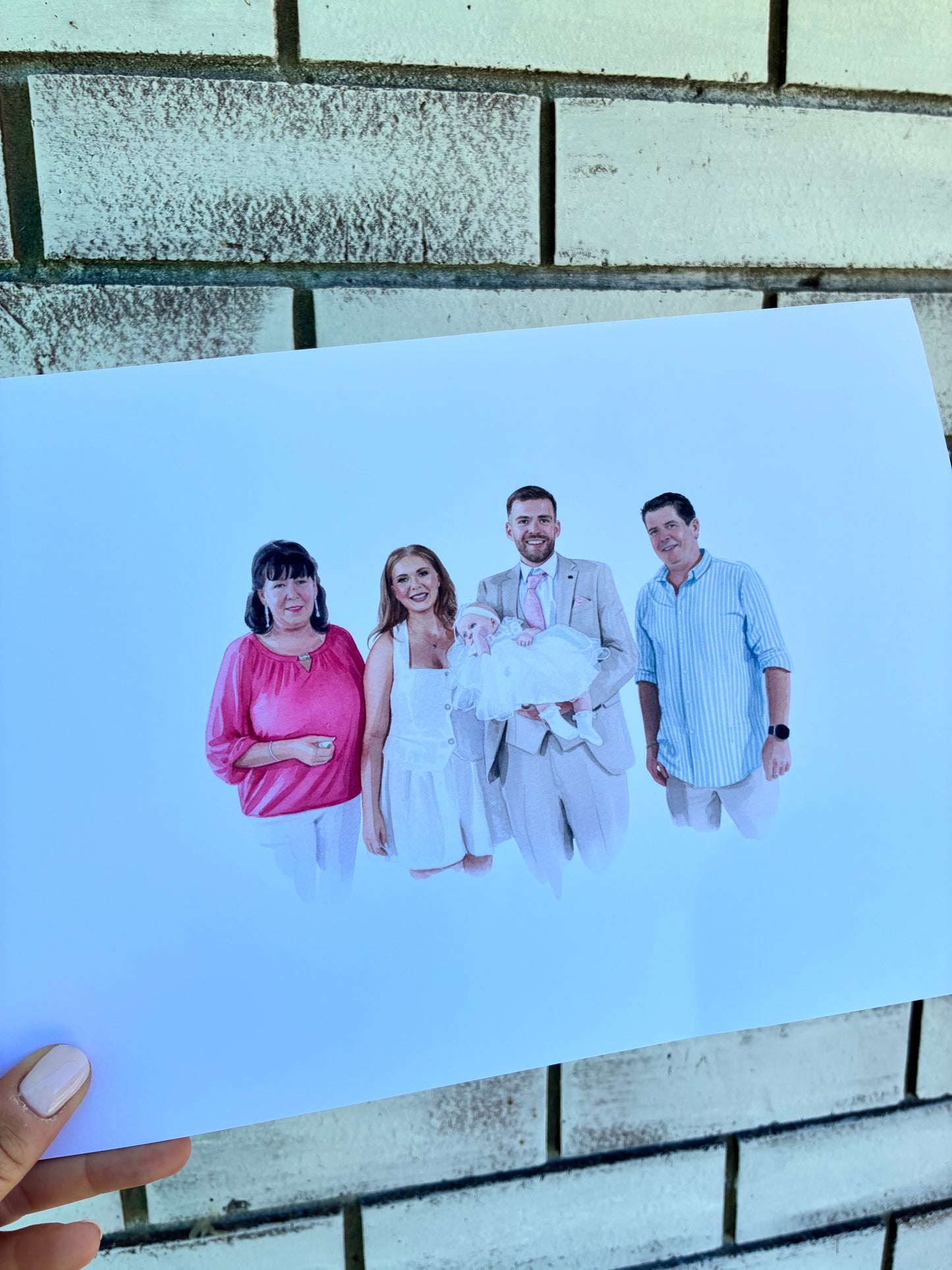 Custom Watercolour Portrait