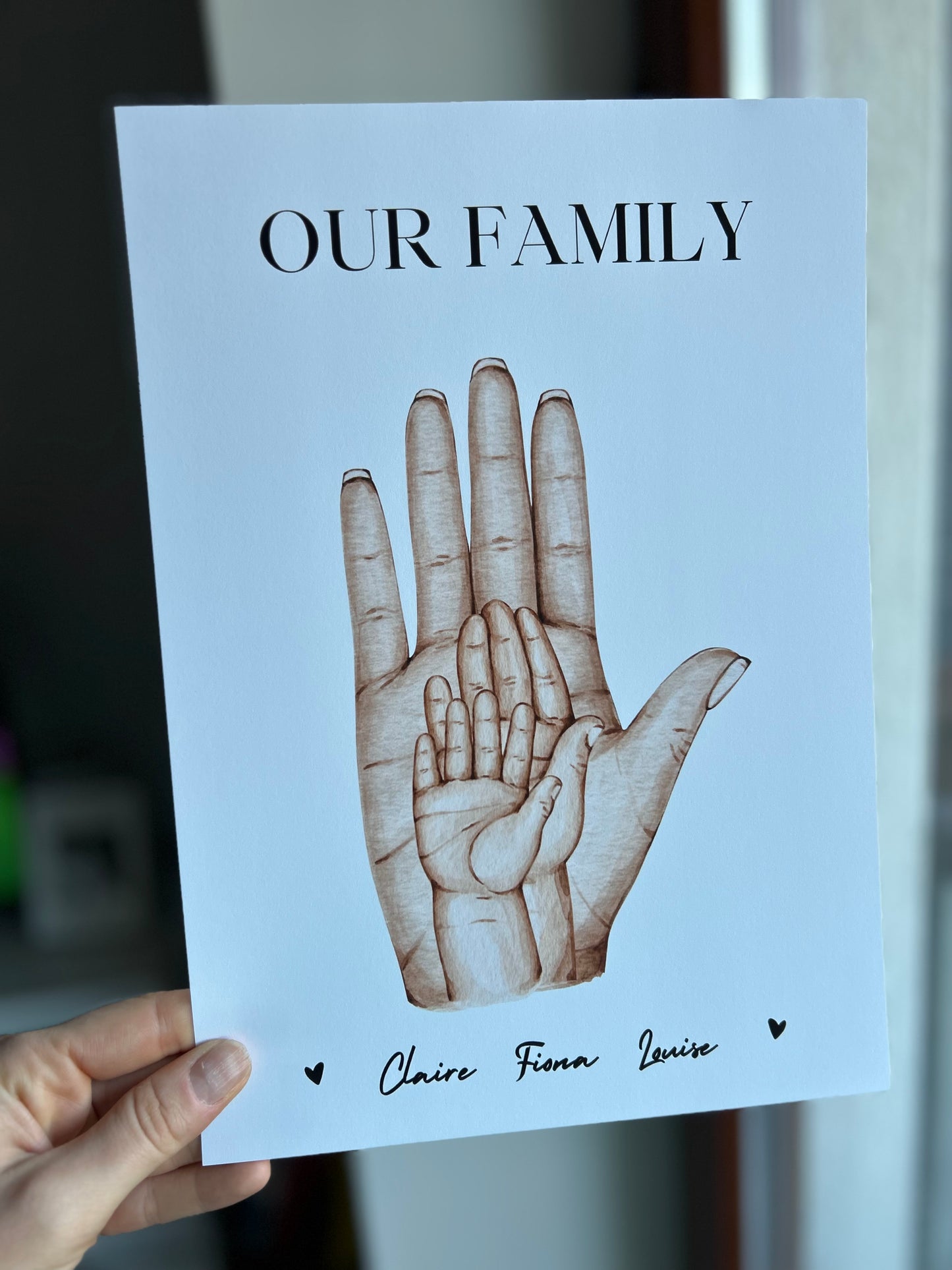 OUR FAMILY PRINT