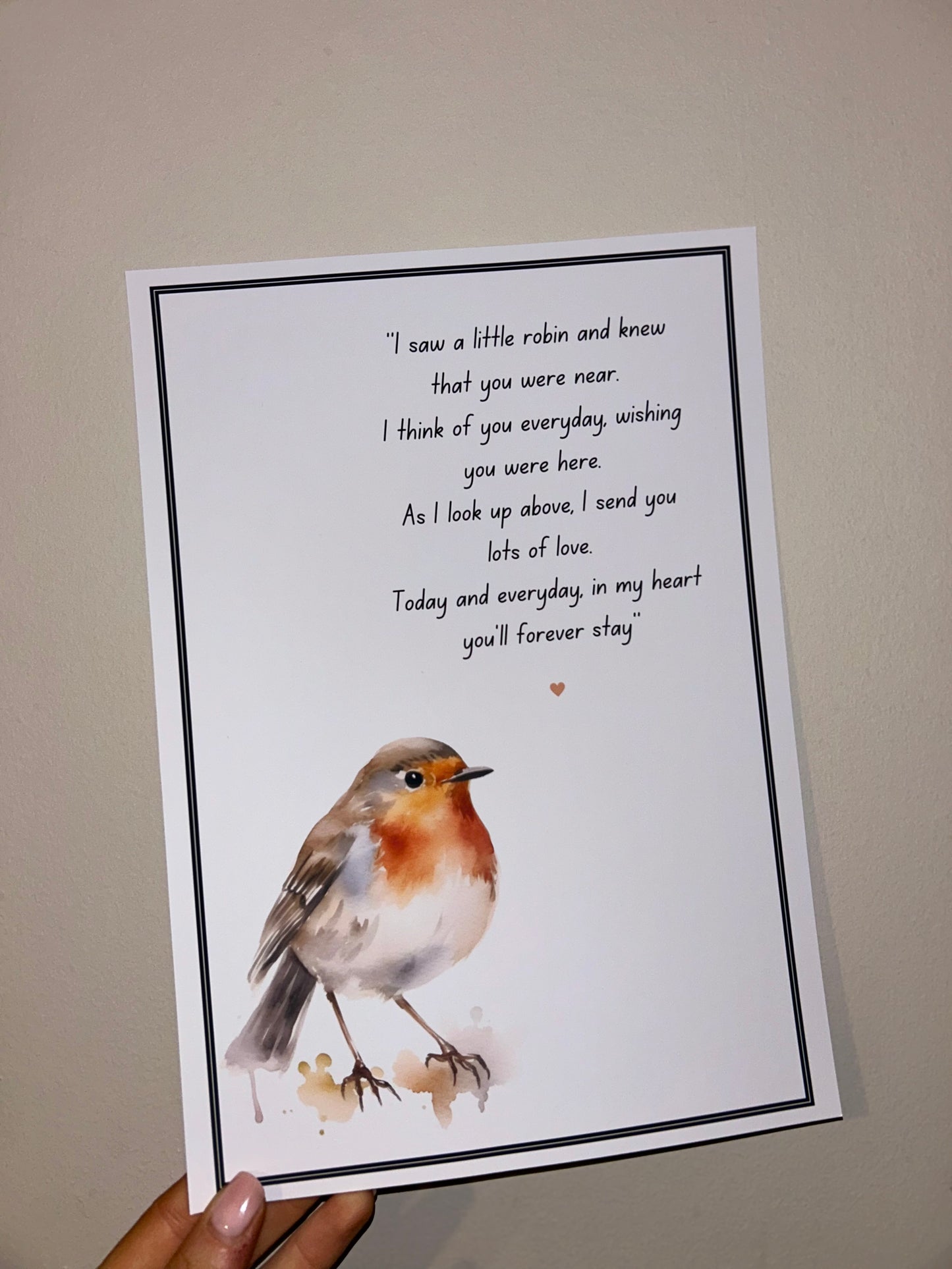 Red Robin Print