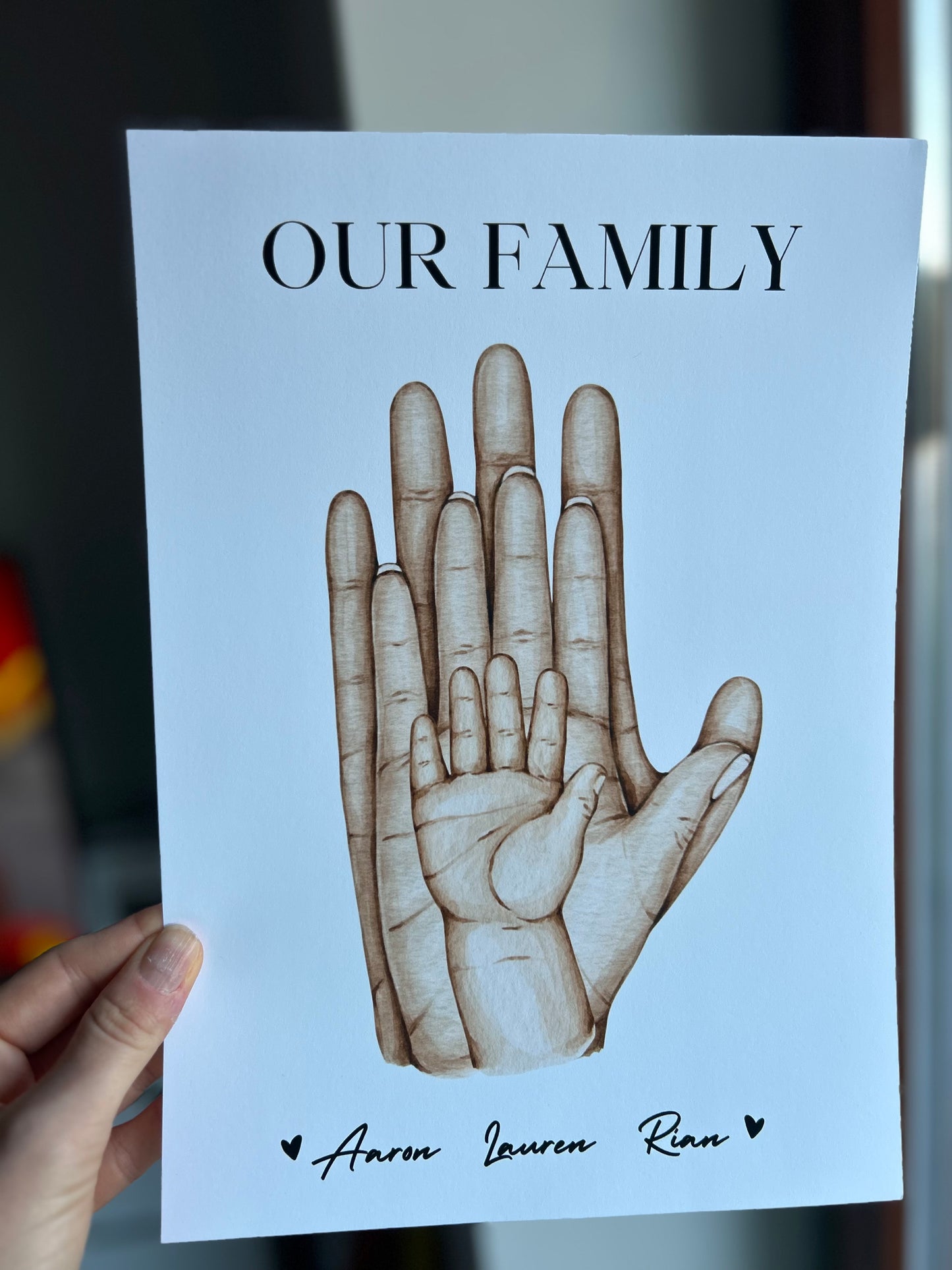 OUR FAMILY PRINT