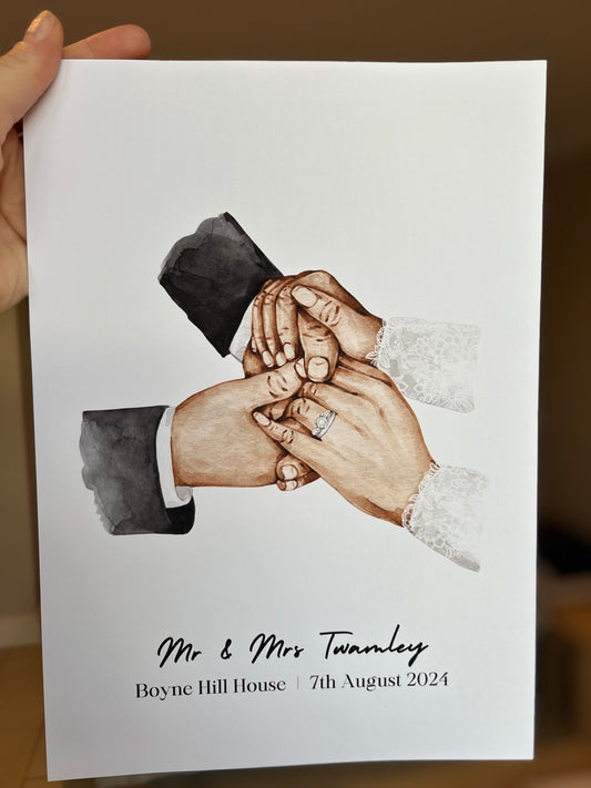 WEDDING PRINT