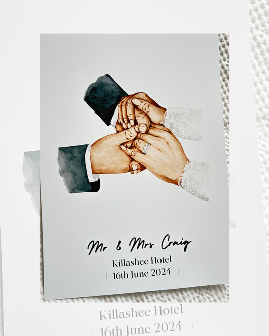 WEDDING PRINT
