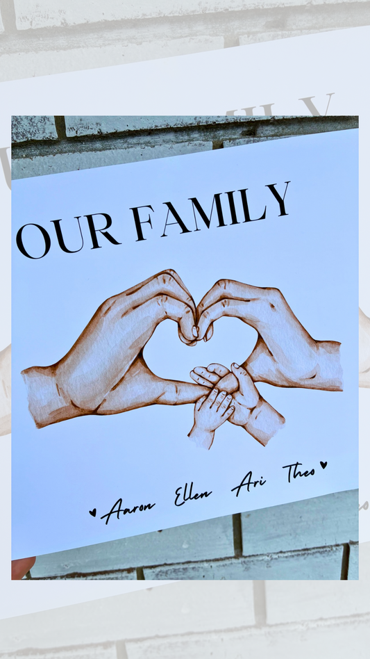 OUR LITTLE LOVES PRINT