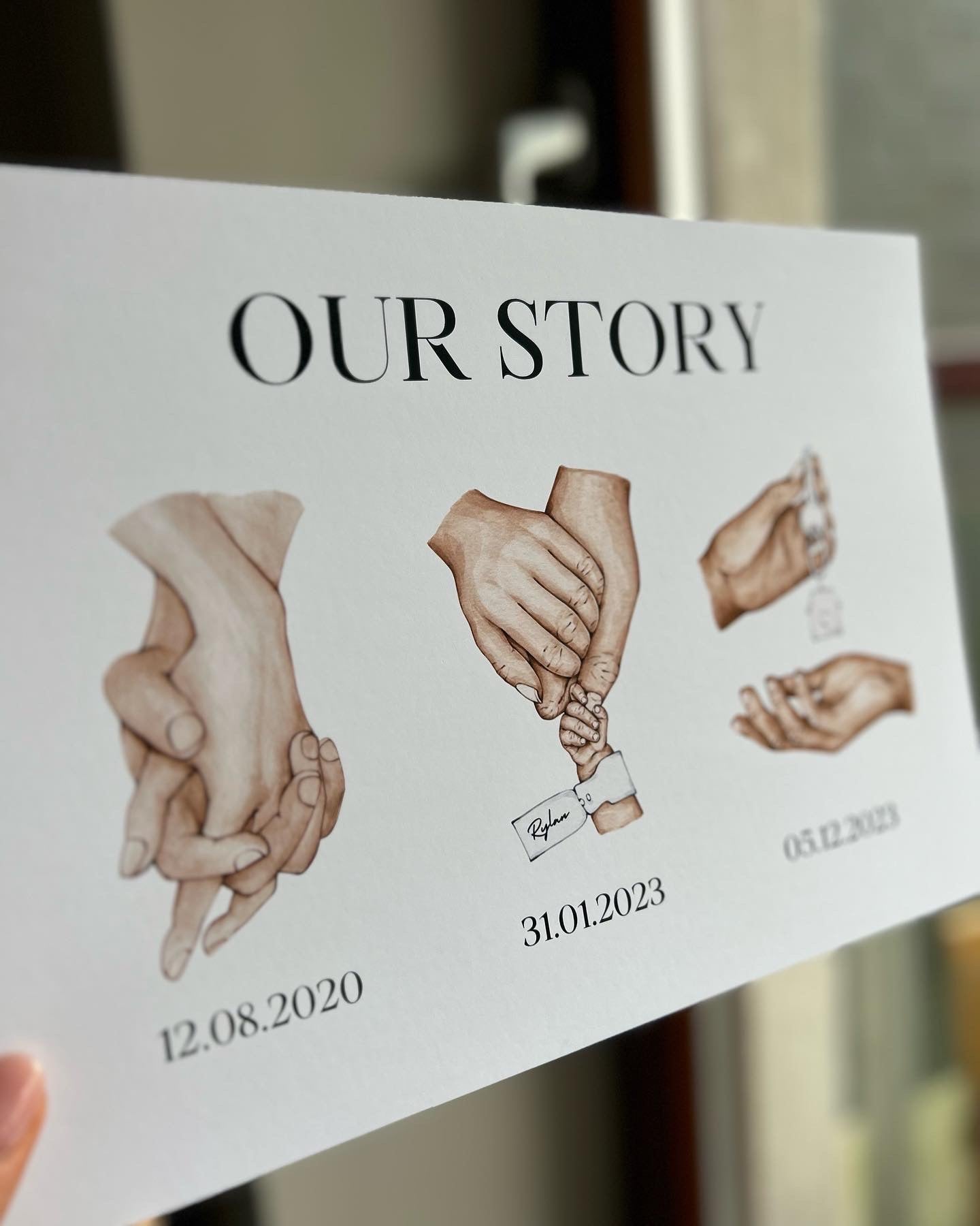 OUR STORY PRINT