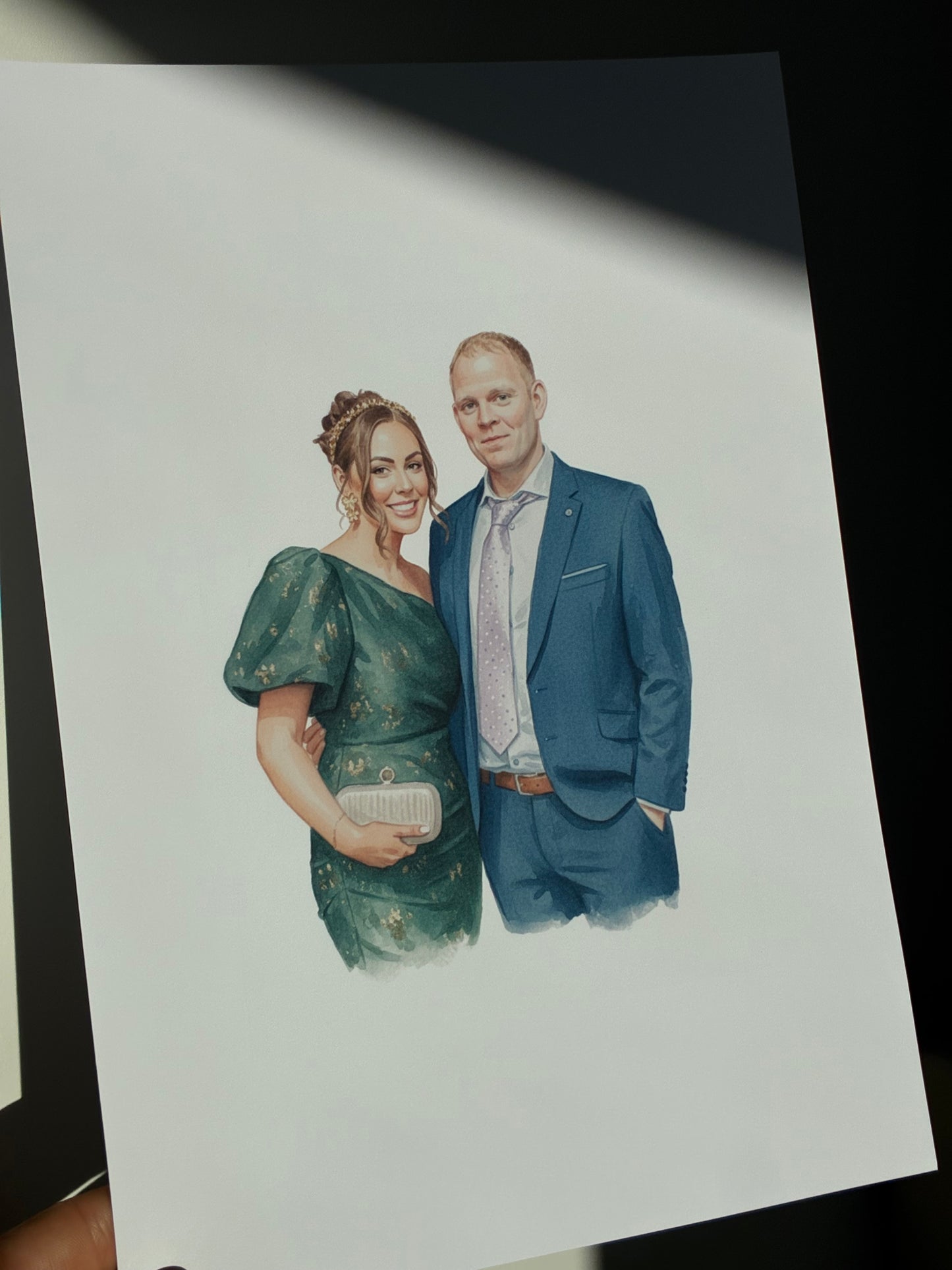 Custom Watercolour Portrait
