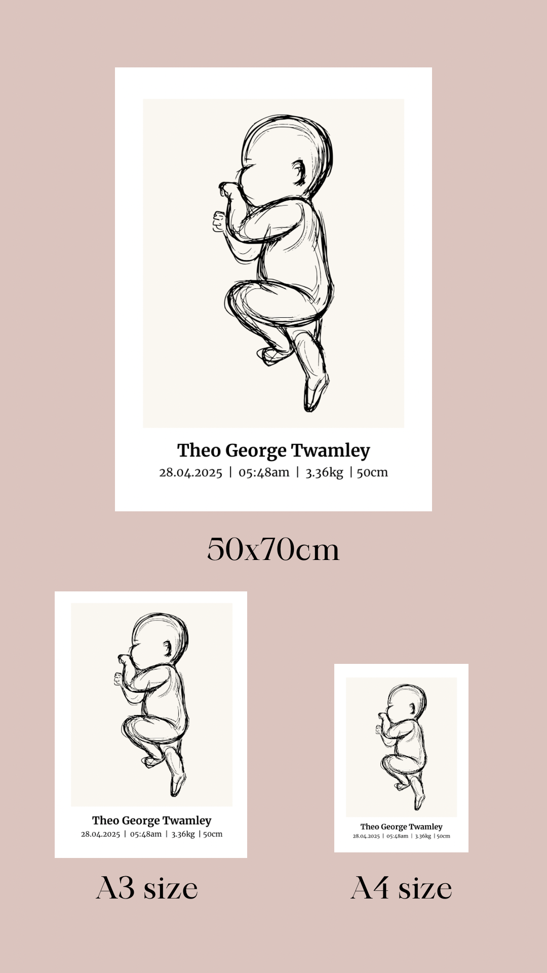 THE BABY ARRIVAL PRINT