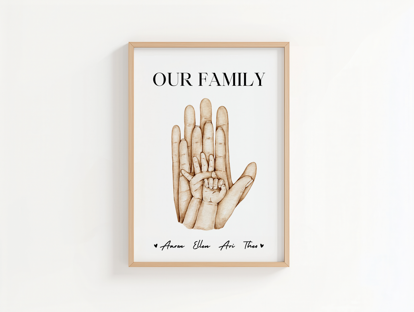 OUR FAMILY PRINT